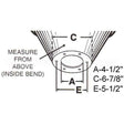 11327H Compatible Insinkerator Mounting Adapter
