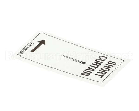 113940-1 Champion - Moyer Diebel Label Curtain Rl Short