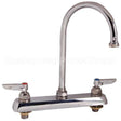 1142 Compatible TS Brass Faucet, 8"Deck, Gsnk, Leadfree
