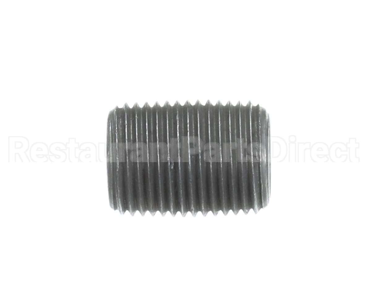 1146806 Southbend Range Nipple,Pipe,Close,Blk,1/2"