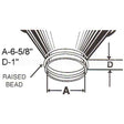 11599H Compatible Insinkerator Mounting Adapter