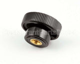 11608 Nieco Knob, Black, 10-32 Female Insert