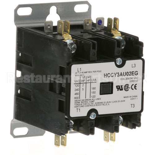 1161525 Compatible Southbend Contactor2-Pole, 30Amp, 240V