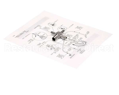 1177816 Stoelting Kit; 4-Way Tee Replacement