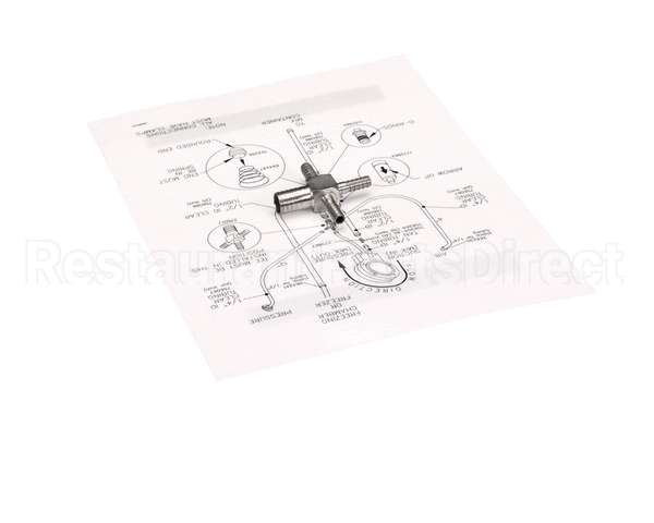 1177816 Stoelting Kit; 4-Way Tee Replacement