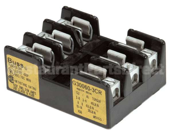 1178494 Southbend Range Bussman Fuse Block,60A 480V