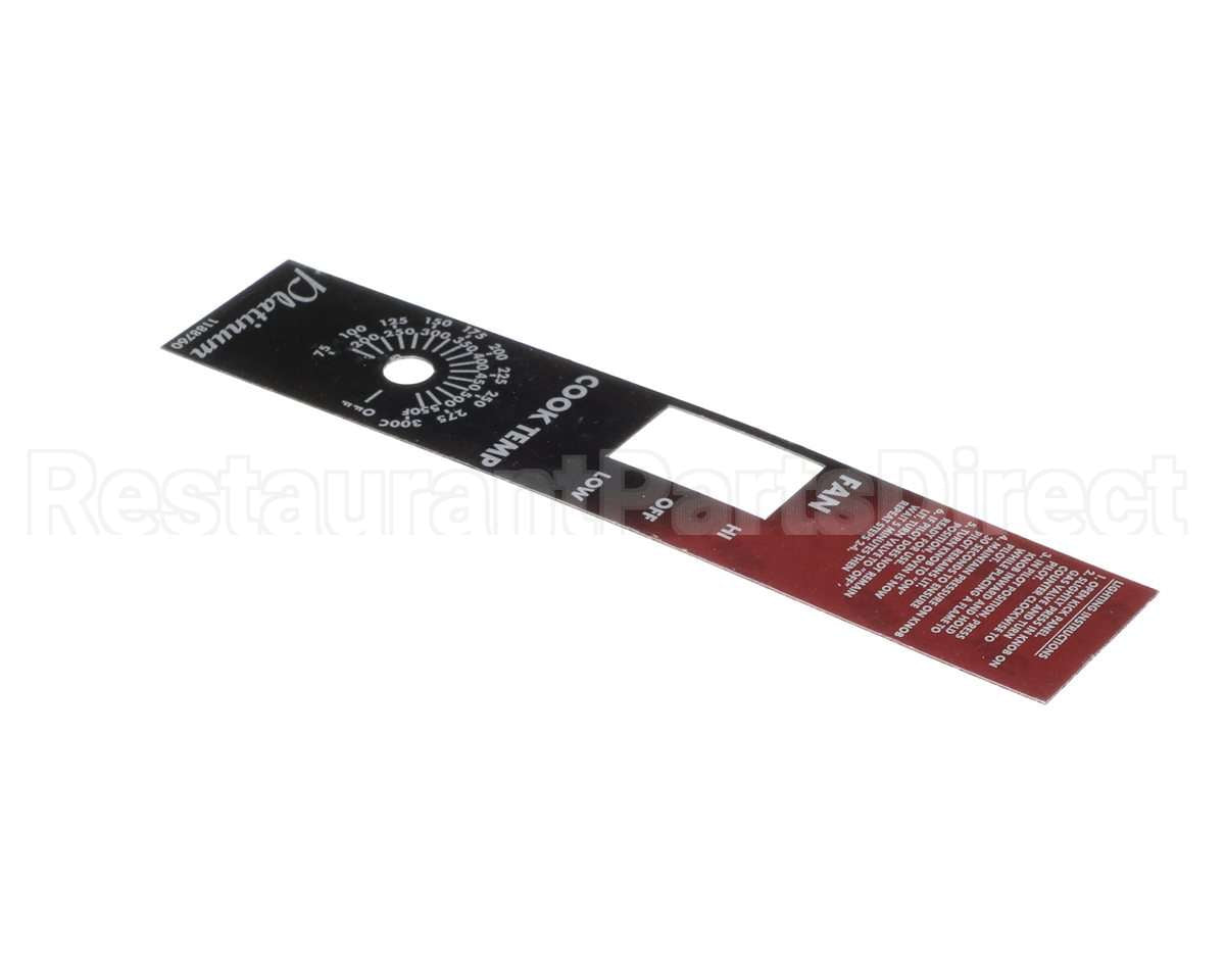 1188760 Southbend Range Polypanel, Plat Co Stnd Pilot