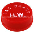 1194-45 Compatible TS Brass Button, Index, Red, Wristblade