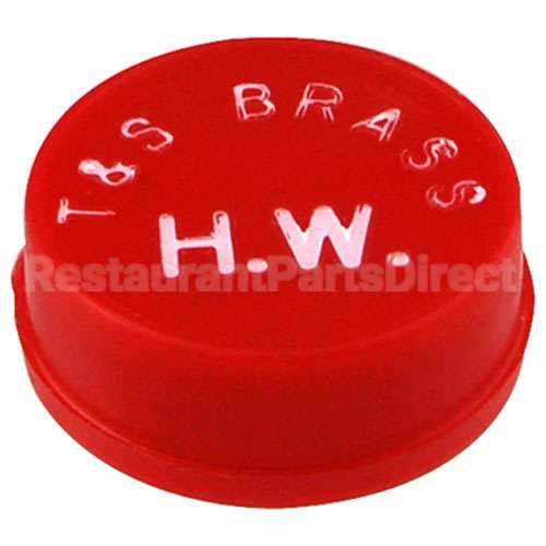 1194-45 Compatible TS Brass Button, Index, Red, Wristblade