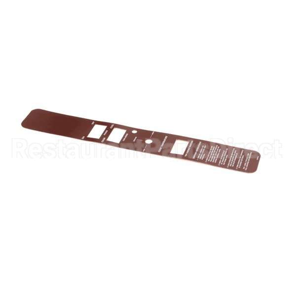 1195433 Compatible Southbend Overlay, Control Panel, Gas, Wendy"S