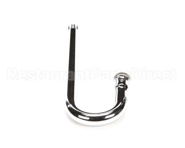 119X T&S Brass Rigid Gooseneck, 2-3/4 Spread, 8-3/4 Hei