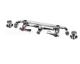 12-812L Krowne Silver Series 8 Center Wall Mount Faucet
