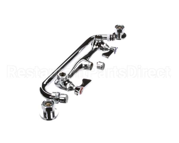 12-812L Krowne Silver Series 8 Center Wall Mount Faucet
