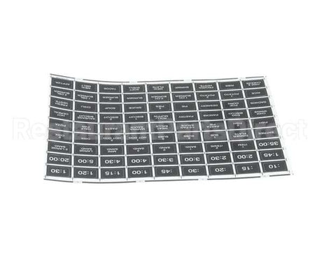 12155702 Amana Menumaster Label-Menu