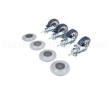 122919 Norlake Caster Grch Kote Lpi Set Of 4