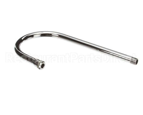 122X T&S Brass Rigid Gooseneck, 5-1/2 Spread, 11-1/2 He