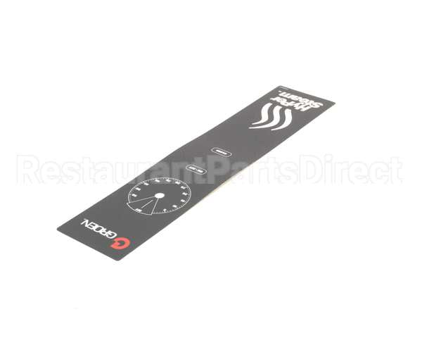 123126 Groen Overlay, Front Panel Hy-3E