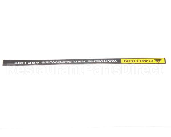 12364.0000 Bunn Decal,Caution Warmers Are Hot