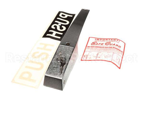 1239-C00004D Kason Latch Brushed Chrome Lever Re