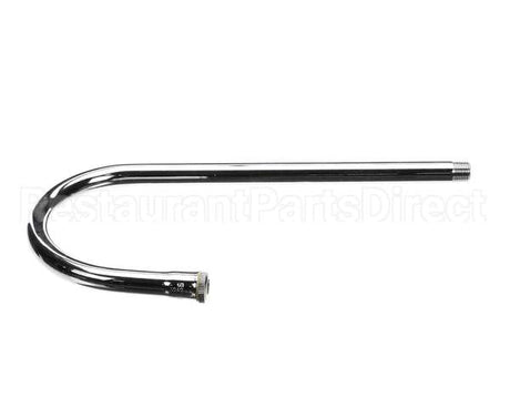 123X T&S Brass Rigid Gooseneck, 5-1/2 Spread, 12-1/2 He