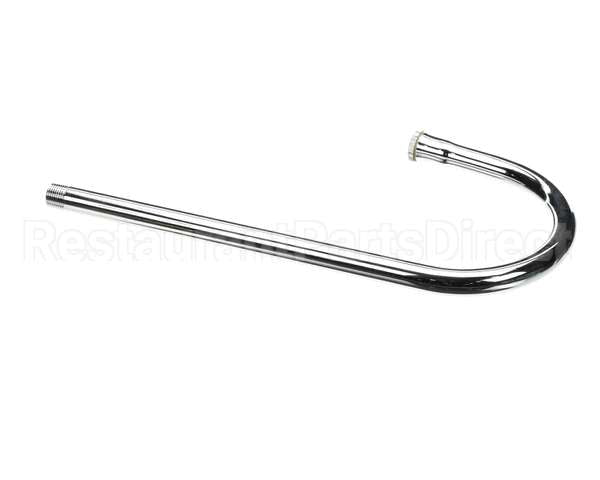 123X T&S Brass Rigid Gooseneck, 5-1/2 Spread, 12-1/2 He