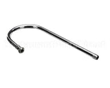 123X T&S Brass Rigid Gooseneck, 5-1/2 Spread, 12-1/2 He
