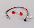 12516.1005 Bunn Lamp Assembly W/Leads, Led Red
