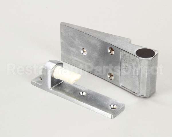 1255-000004 Kason Hinge Brushed Chrometextured P
