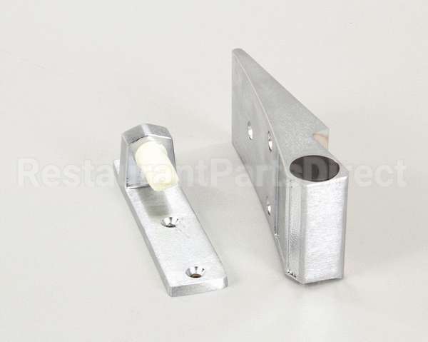 1255-000004 Kason Hinge Brushed Chrometextured P