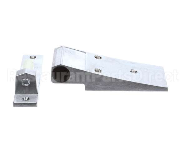 1256-000004 Kason Hinge Brushed Chrome Textured
