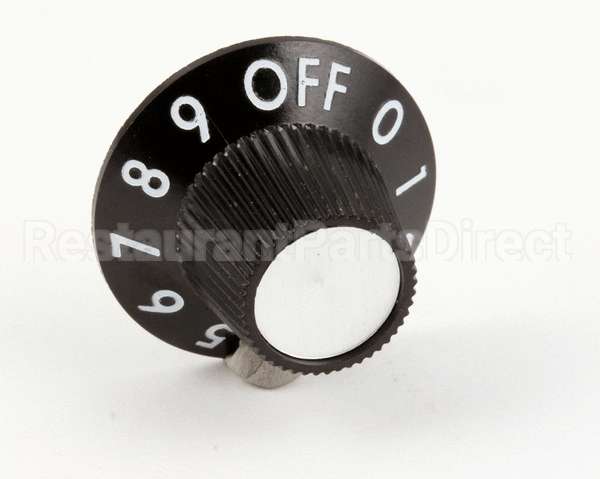 12919SP Lincoln Knob Control Blackoff0-9Inf