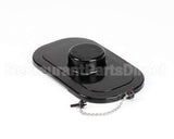12981.0001 Bunn Lid/Chain Kit, Pour-In Black
