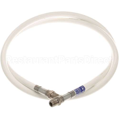 12A377 Compatible Ultrafryer Hose, Fryer Filter, 8"L, 1/2"Npt