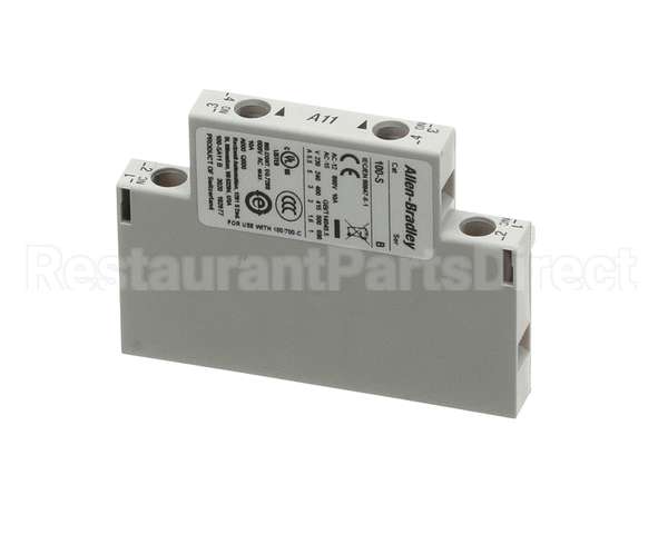 12A7518E30 Vogt Ice Machines Aux. Contact, 10A, 1 No/1 Nc,