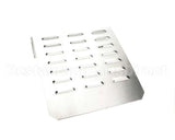12C003 Ultrafryer Panel, Back 14In P25/30 Sm Bk Pnp