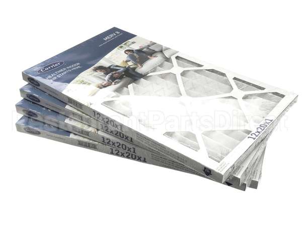 12X20X1-M8-C-P4 Carrier Merv 8 1" Filter Pack
