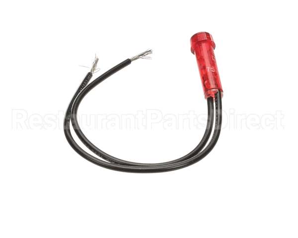 13-100333 Piper Products Lamp Indicator Red 125 Vac