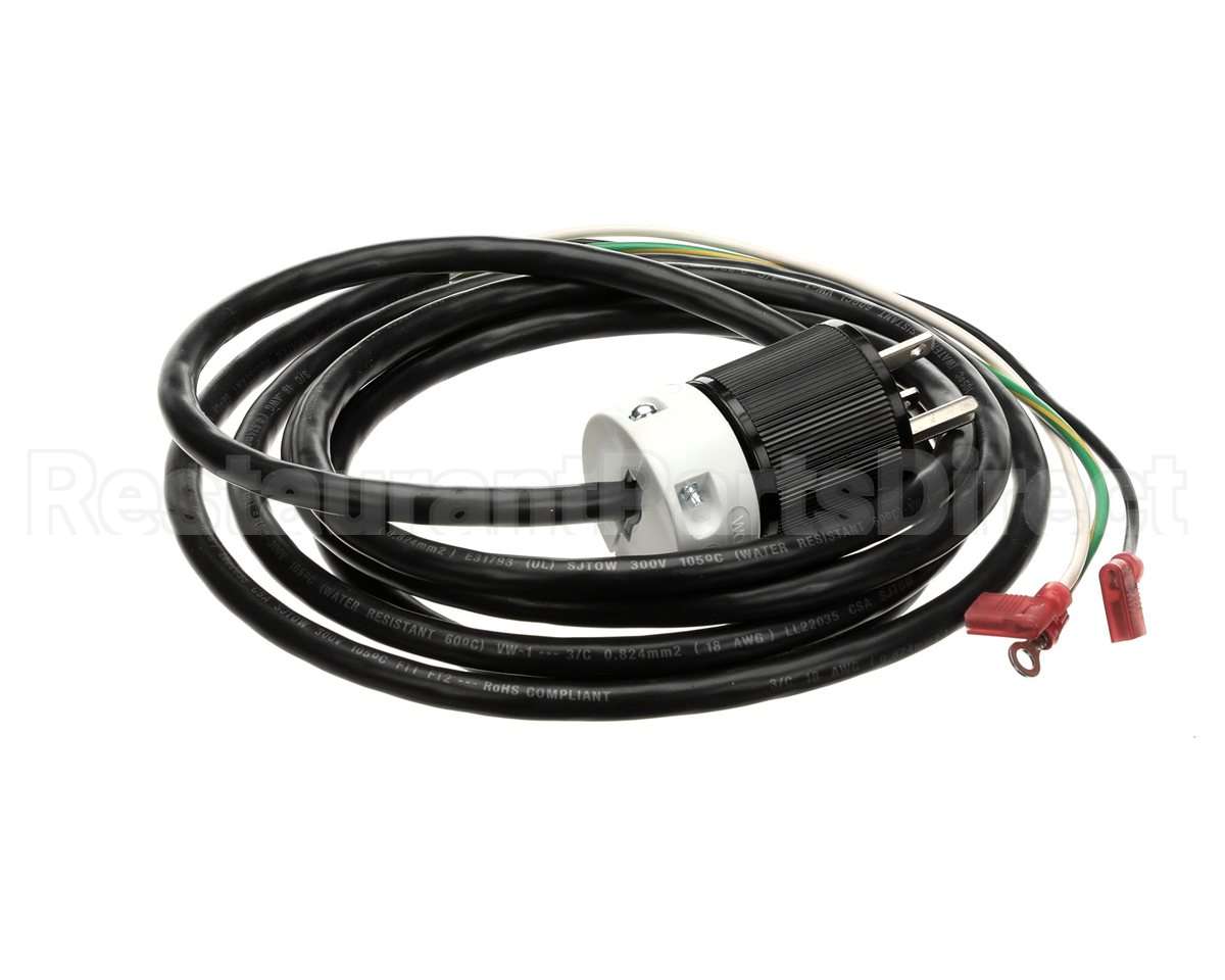 130008-02 Globe Power Cord, 60Hz