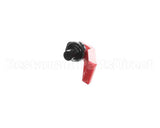13061.7000 Bunn Faucet-Handle/Stem Assy-Red