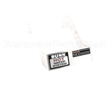 13127.1001 Bunn Kit, Retaining Bracket W Decal-Front Mnt
