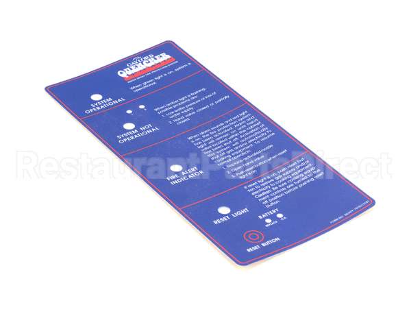 13181 Gaylord Model Qua Series Mylar Facepla