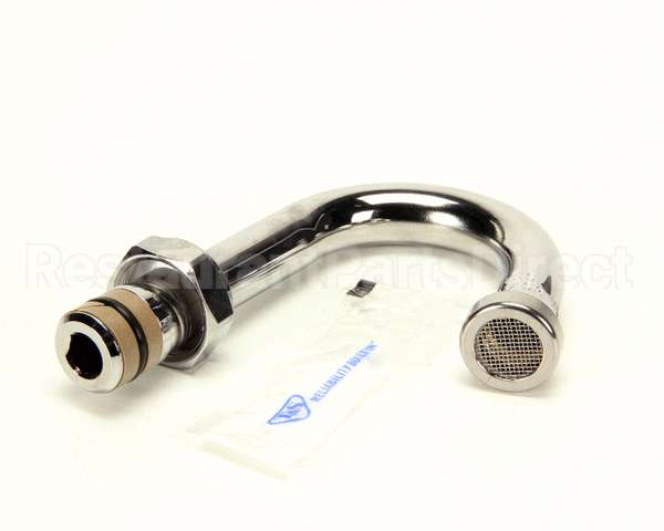 131X T&S Brass Swivel Gooseneck, 2-13/16 Spread, 4-3/4