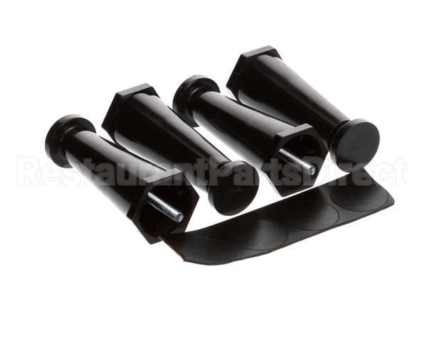 13255.0005 Bunn Kit, Leg-4.0 Adj Blk .250-20