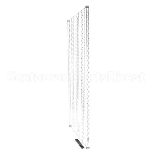 132610 Norlake Shelf Chrome Kote Ma3672C/Ff36