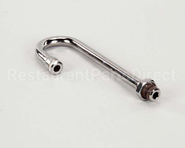 132X T&S Brass Swivel Gooseneck, 2-5/8 Spread, 9-1/16 H