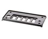 13352.0008 Bunn Front Cap, 5Hl Blk Fct/Rdy Lt