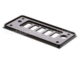 13352.0008 Bunn Front Cap, 5Hl Blk Fct/Rdy Lt