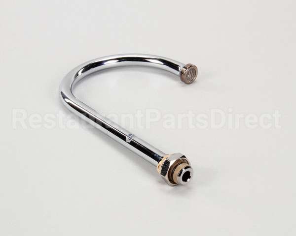 133X T&S Brass Swivel Gooseneck, 5-11/16 Spread, 10-3/8