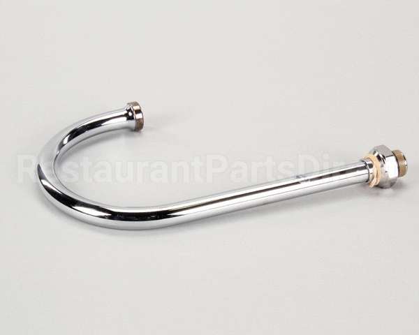 133X T&S Brass Swivel Gooseneck, 5-11/16 Spread, 10-3/8