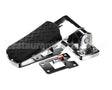 1346000004 Kason Chrome Hinge Flush